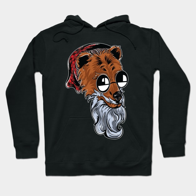 Hip Kodiak Bear Hoodie by Levys Artistry